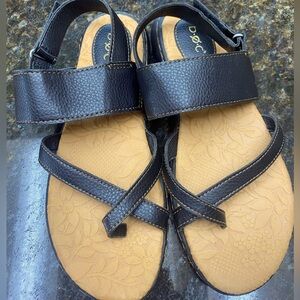 BOC black sandals. Size 8